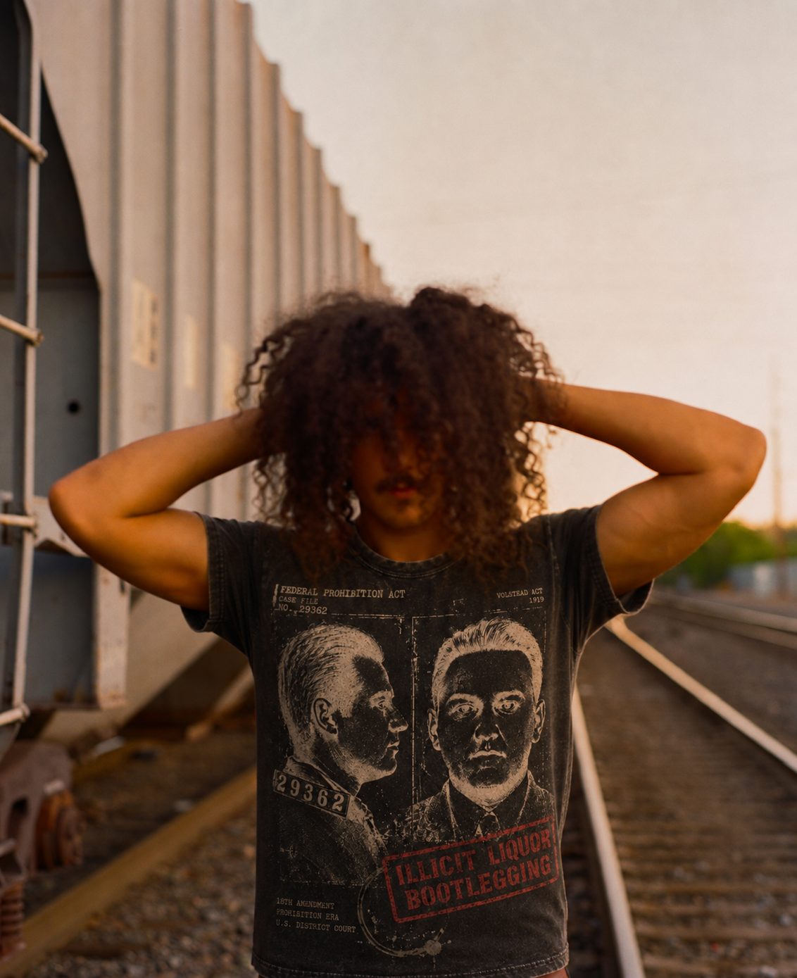 The prohibition tee, case 29362, on the tracks